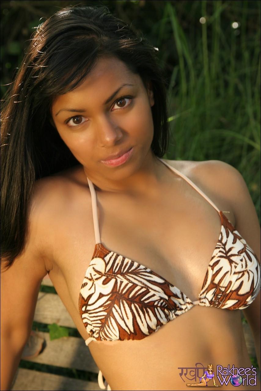 Pictures of Rakhee's World teasing you in a bikini top #59852101