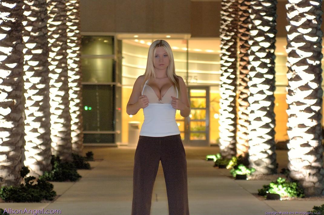 Pictures of Alison Angel being naughty in public #53006451