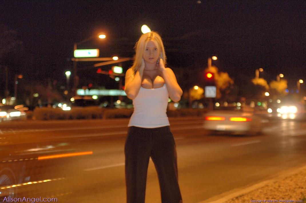 Pictures of Alison Angel being naughty in public #53006722