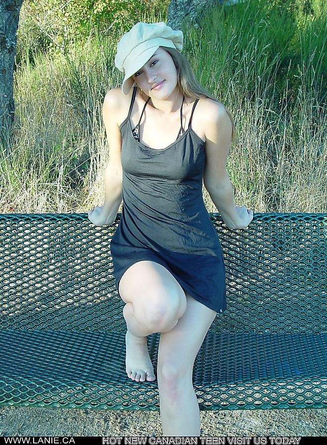 Pictures of teen model Lanie.ca having some fun in the sun #58830848