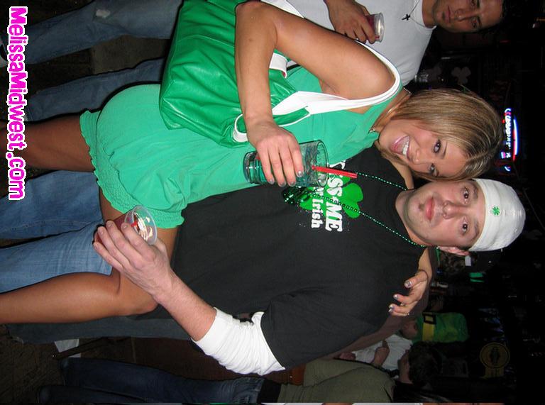 Pictures of Melissa Midwest all drunk and loose on St. Paddy\'s Day #59492818