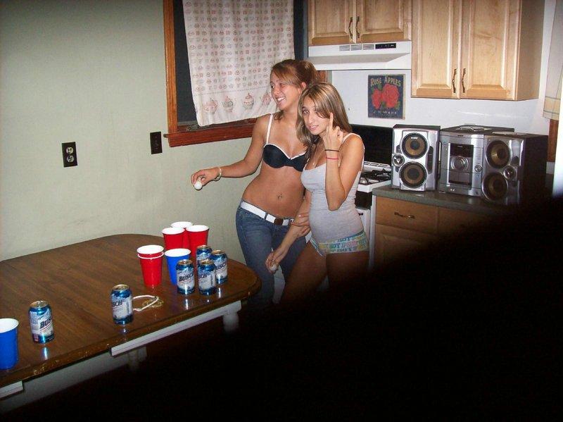 Hot college girls get super wild at a party #60348834