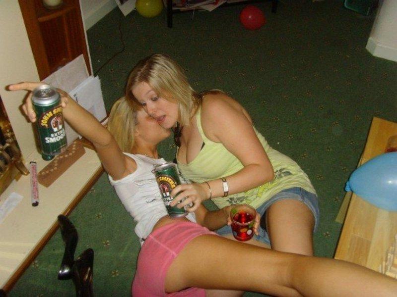 Hot college girls get super wild at a party #60348916
