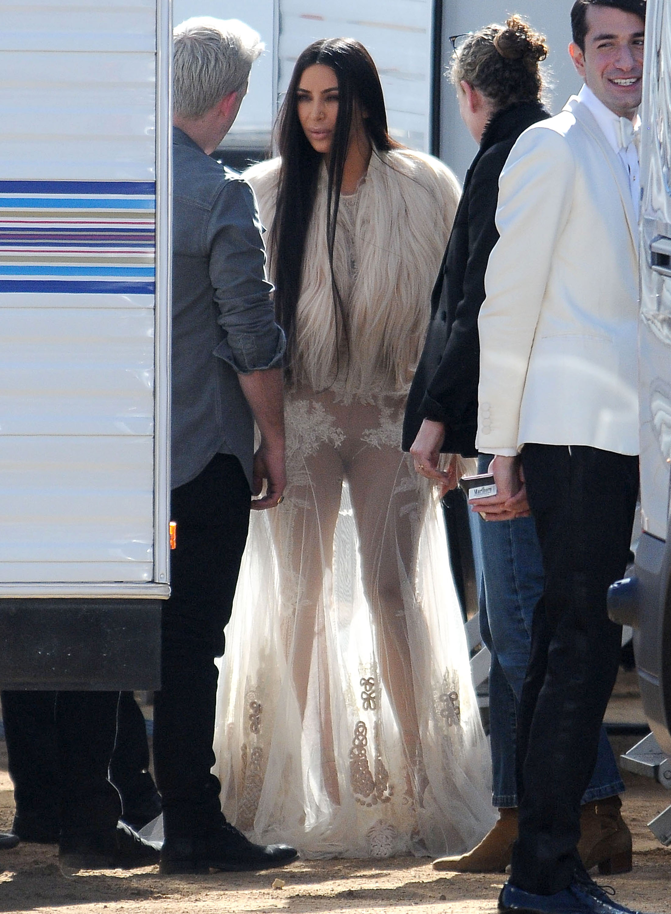 Kim Kardashian See-Through Photos #79645824