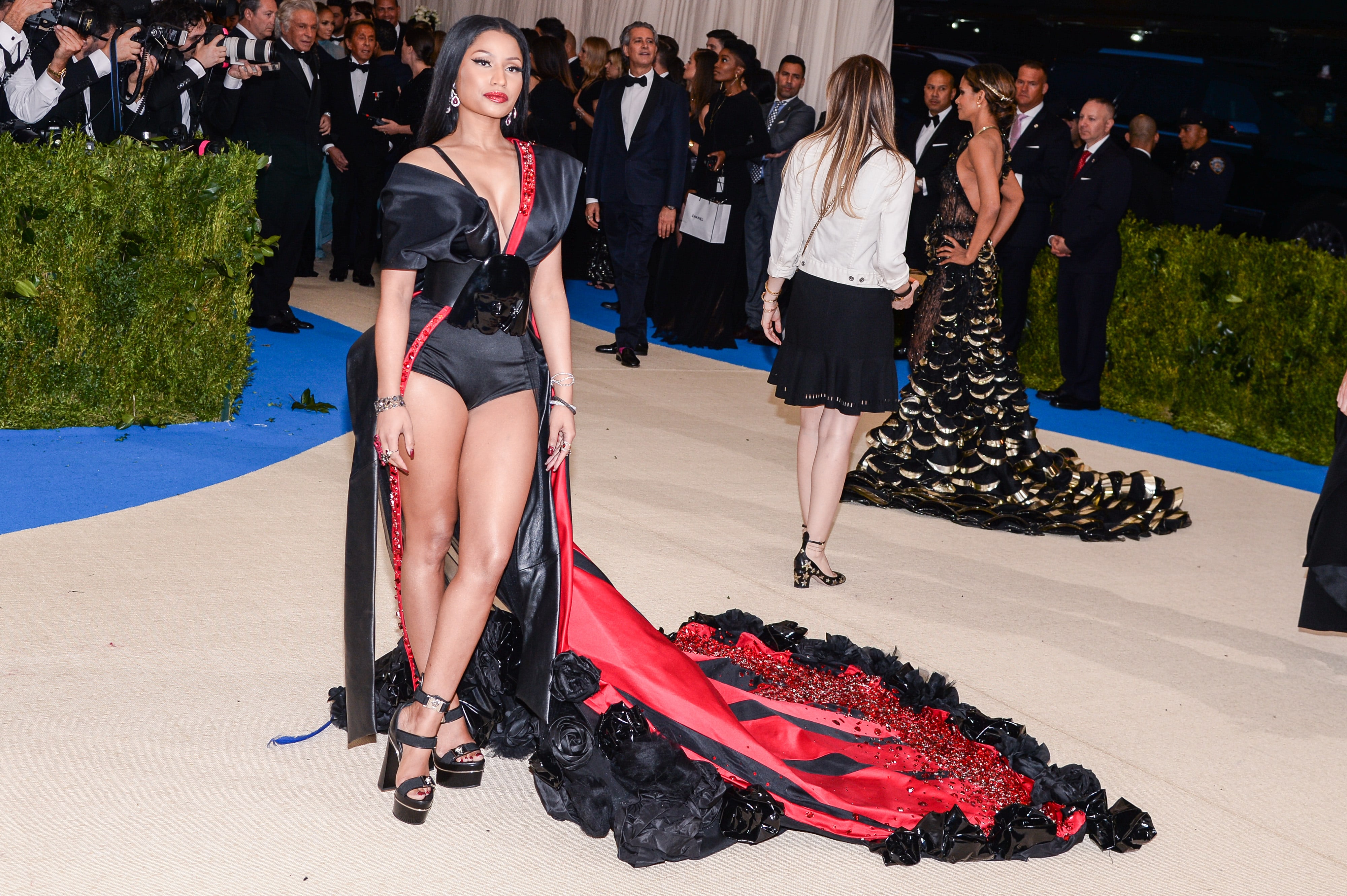 Nicki Minaj Wearing a Sexy Dress #79633930