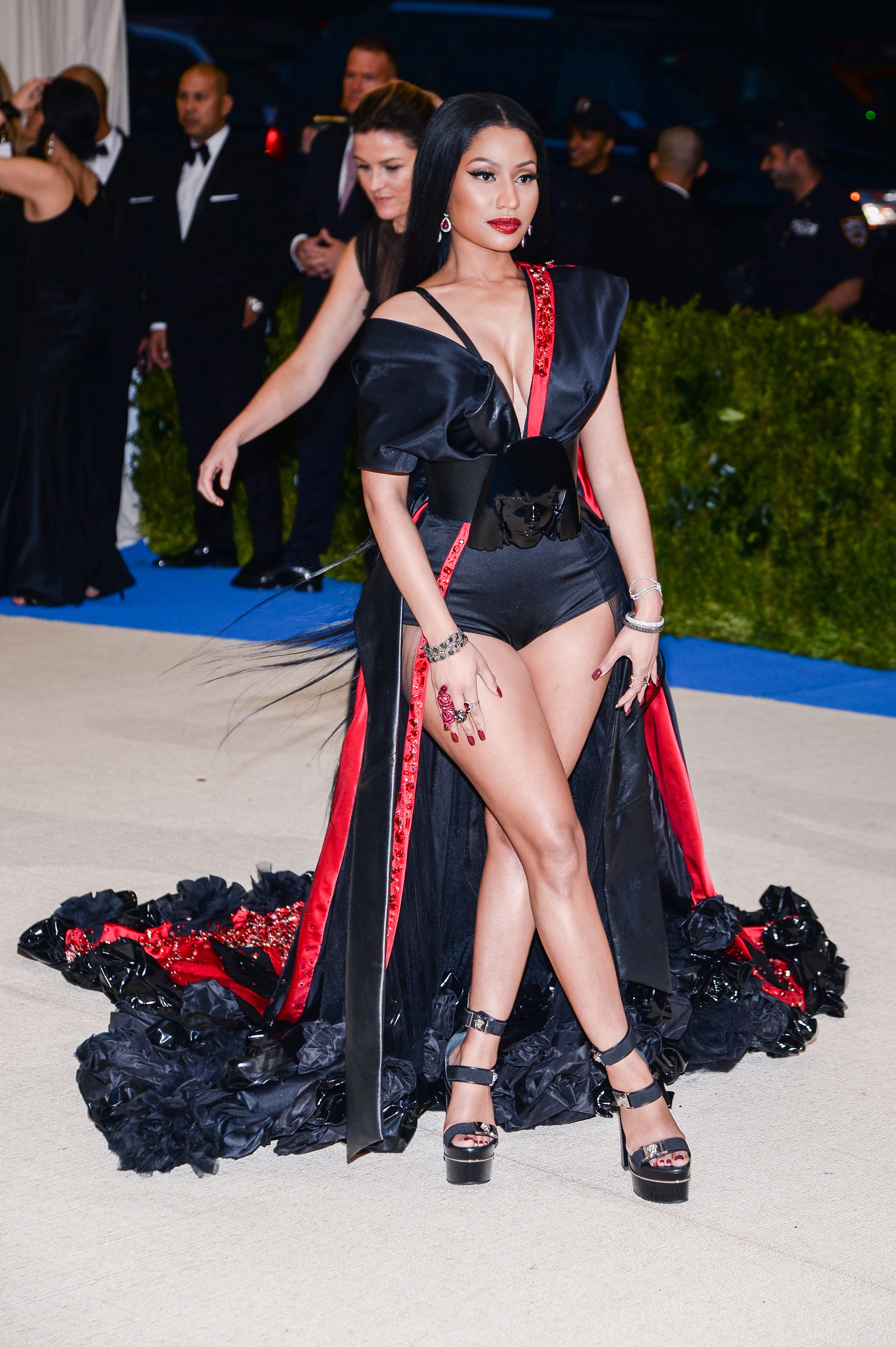 Nicki Minaj Wearing a Sexy Dress #79633934