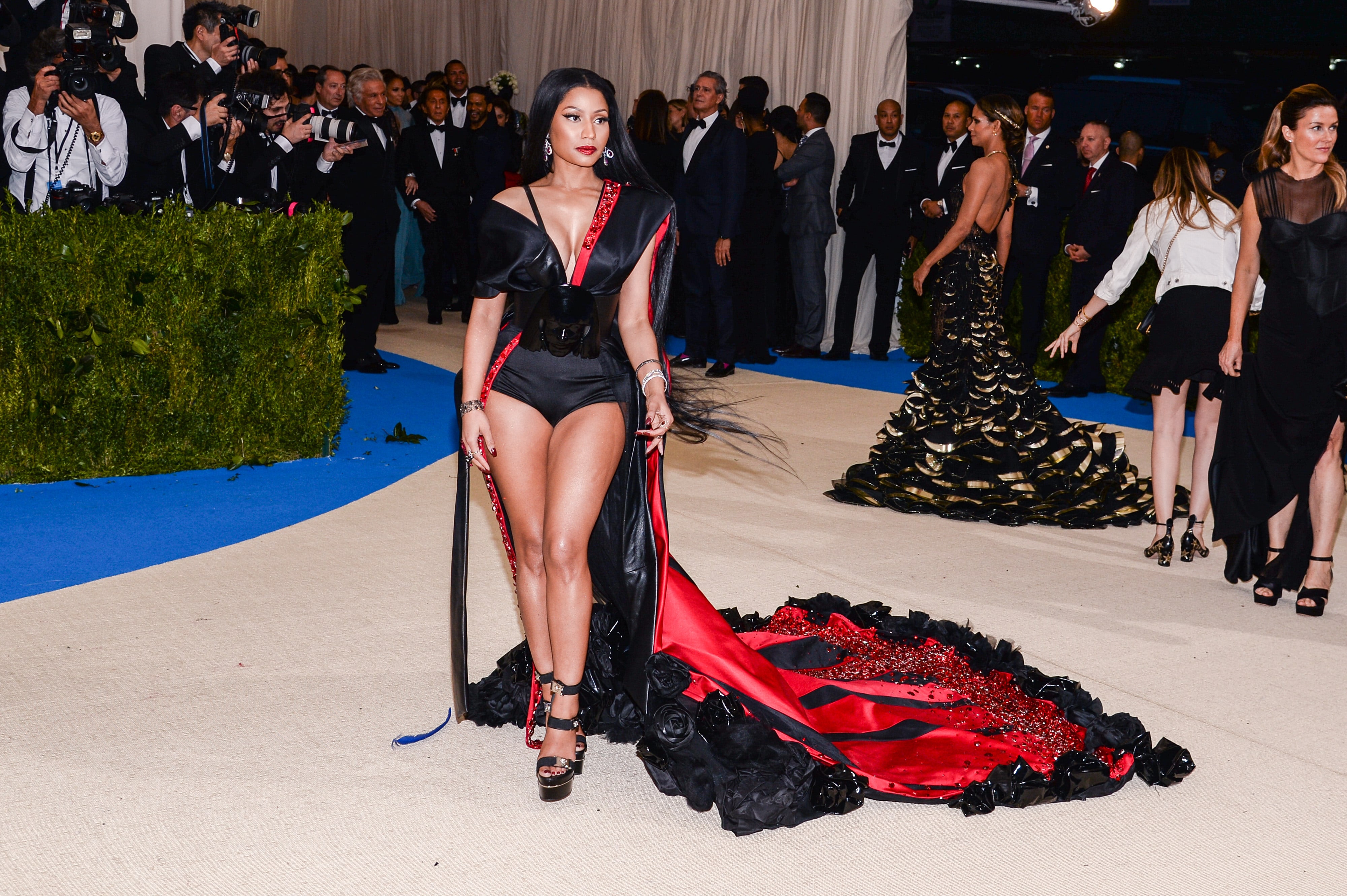 Nicki Minaj Wearing a Sexy Dress #79633936