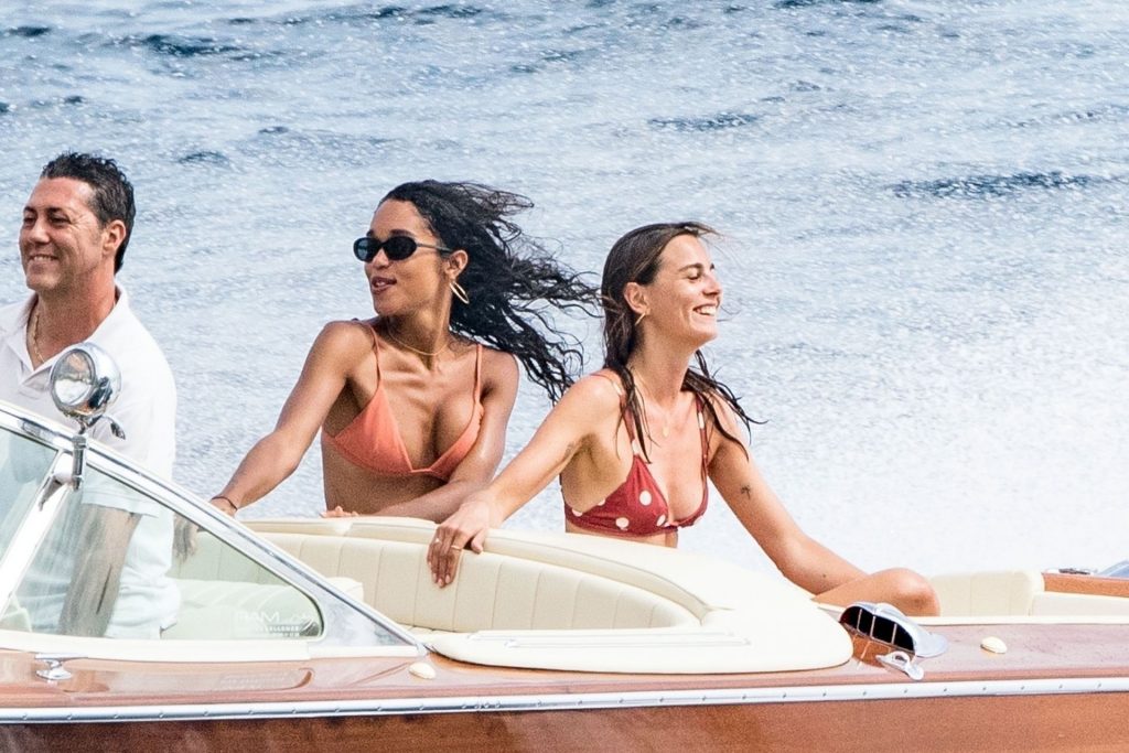 Laura Harrier &#038; Eleonore Toulin Bikini #79527083