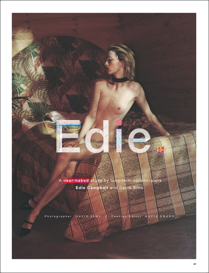 Photos topless de Edie campbell
 #79608834