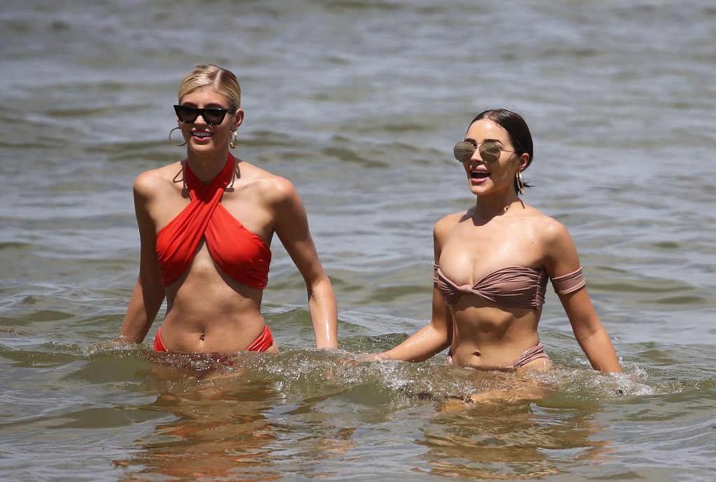 Olivia Culpo &#038; Devon Windsor Bikini #79524331