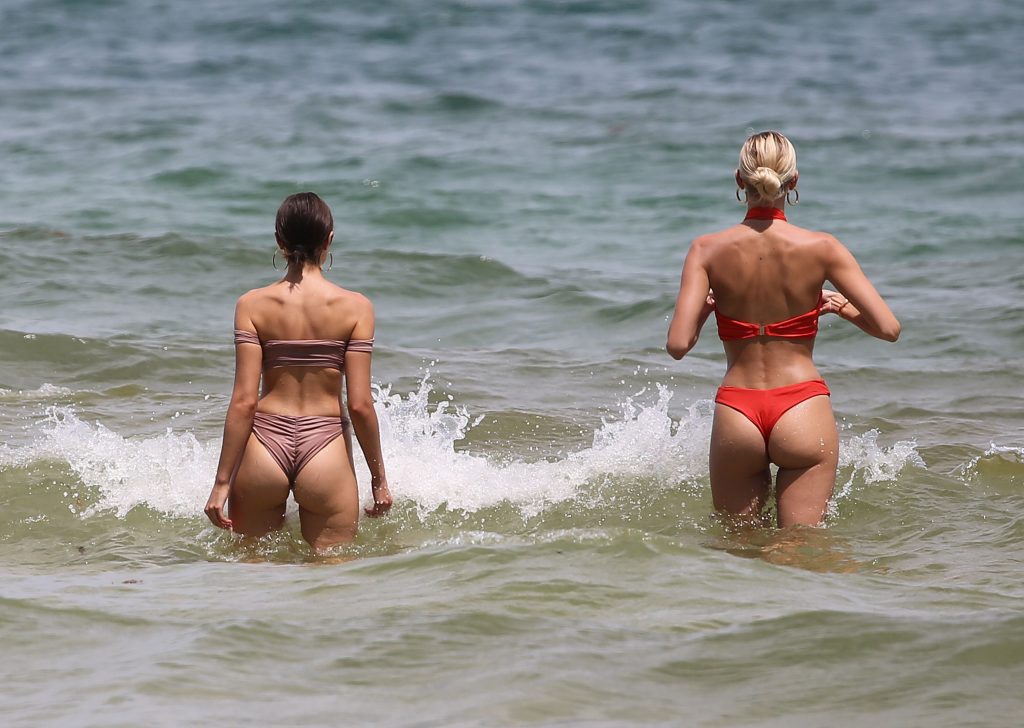 Olivia Culpo &#038; Devon Windsor Bikini #79524352