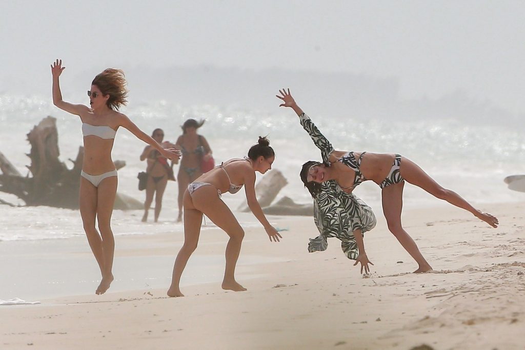 Nina Dobrev Bikini #79613681