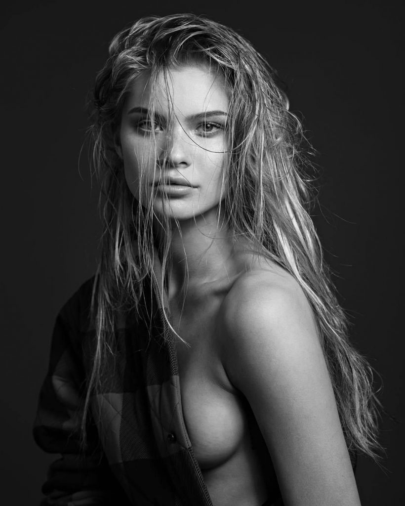 B&#038;W Shots Of A Topless Josie Canseco #79549311