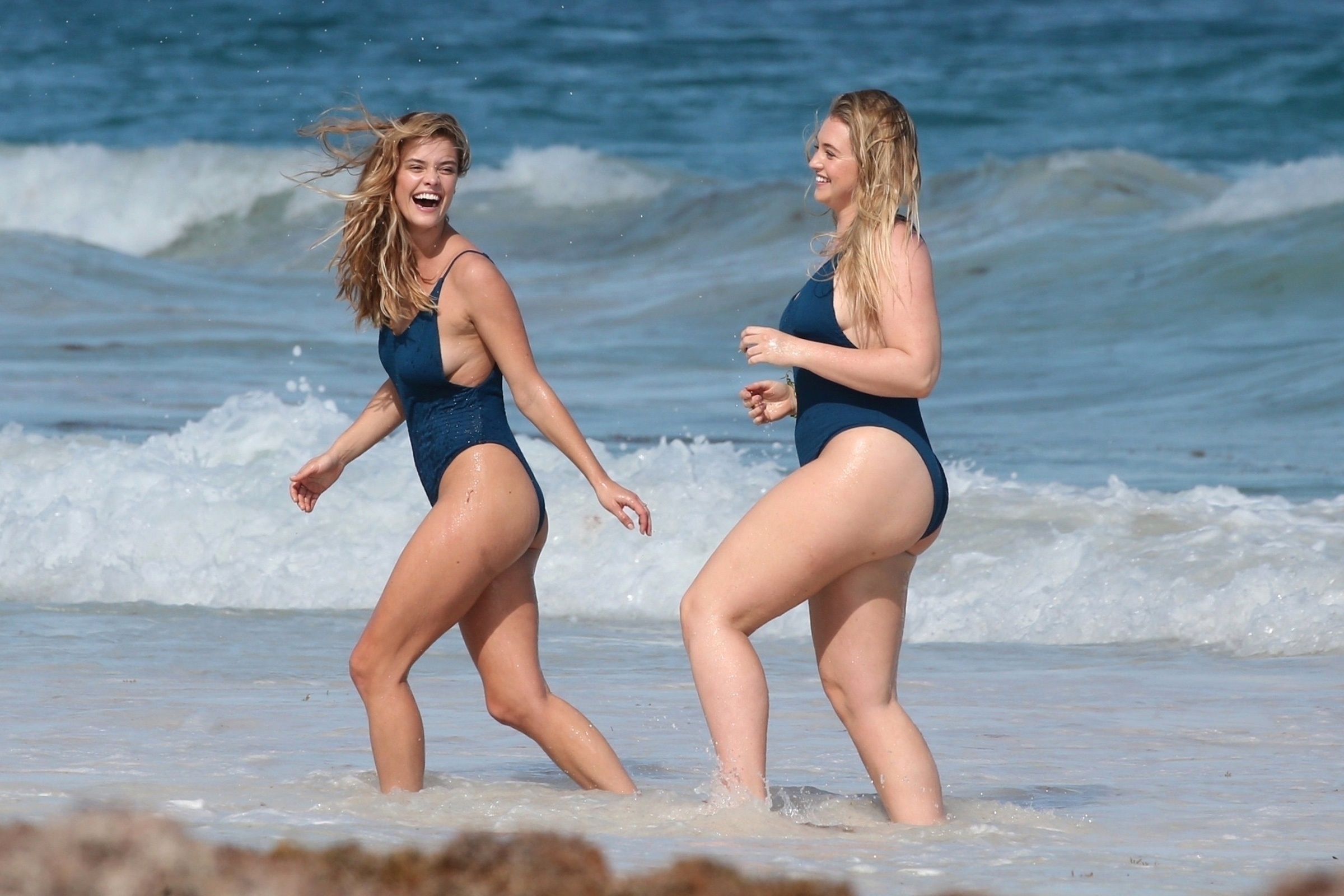 Nina agdal & iskra lawrence sexy
 #79541043