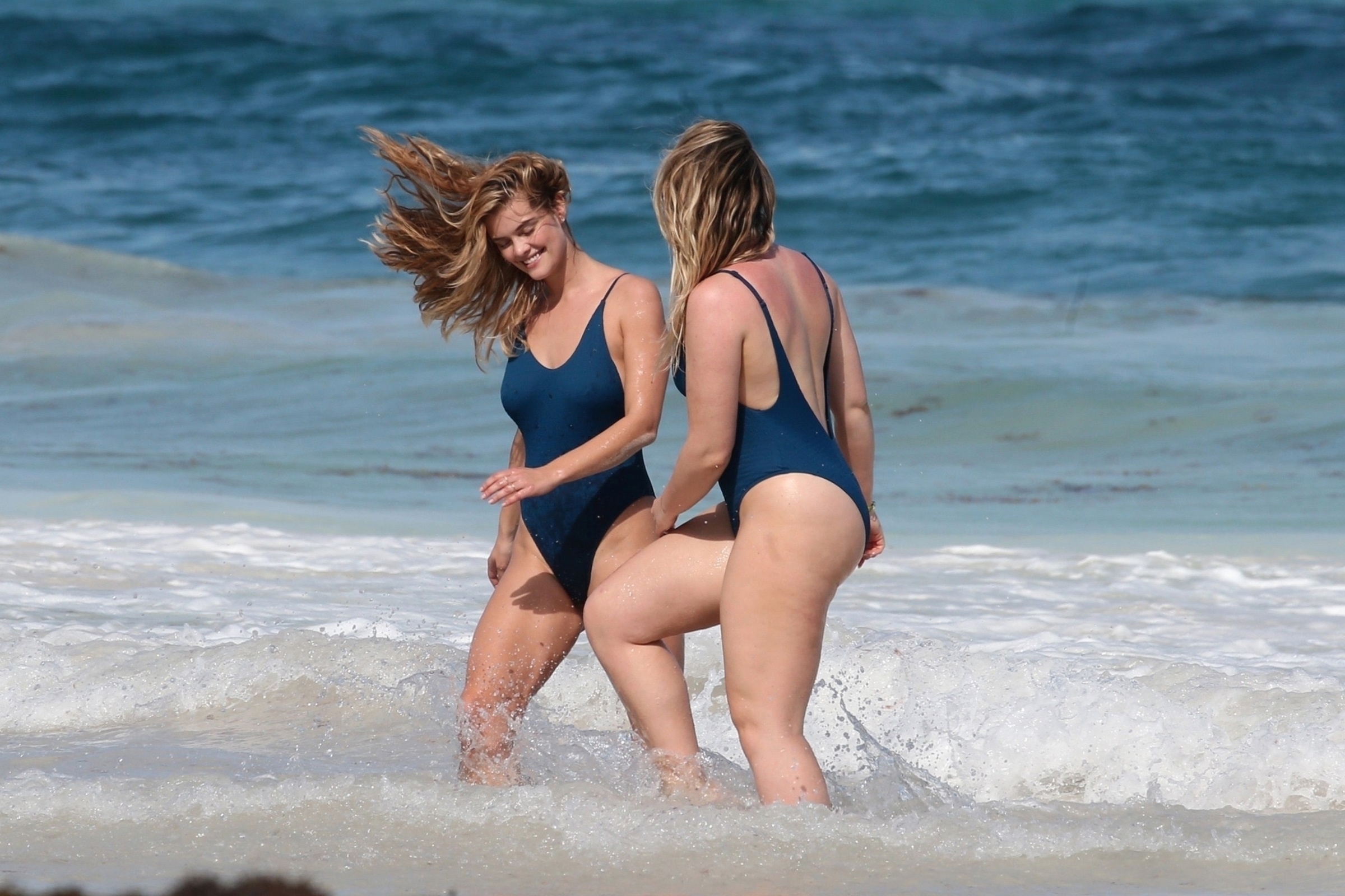 Nina agdal & iskra lawrence sexy
 #79541049