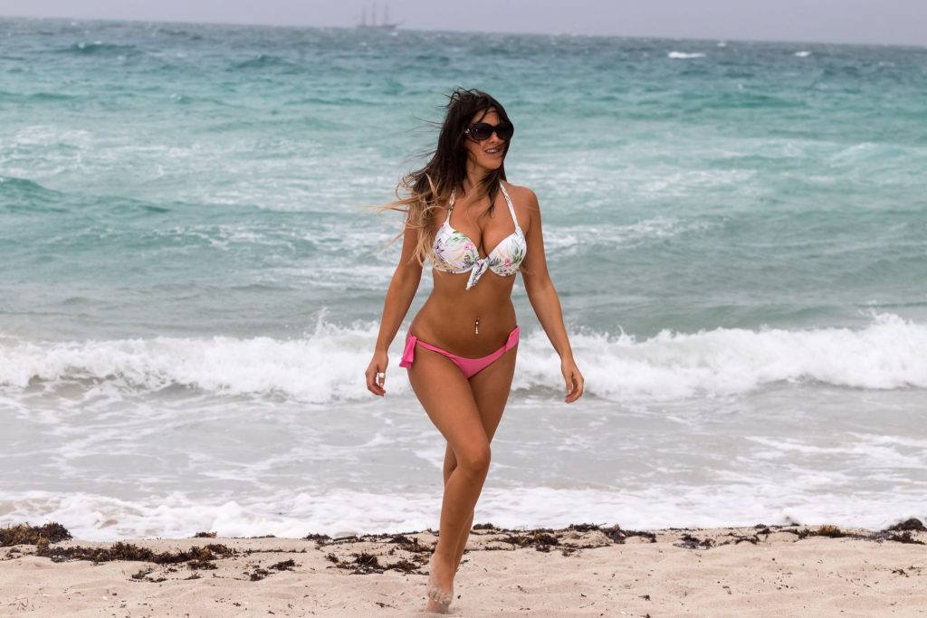 Claudia Romani Is A Beauty On A Beach #79636913