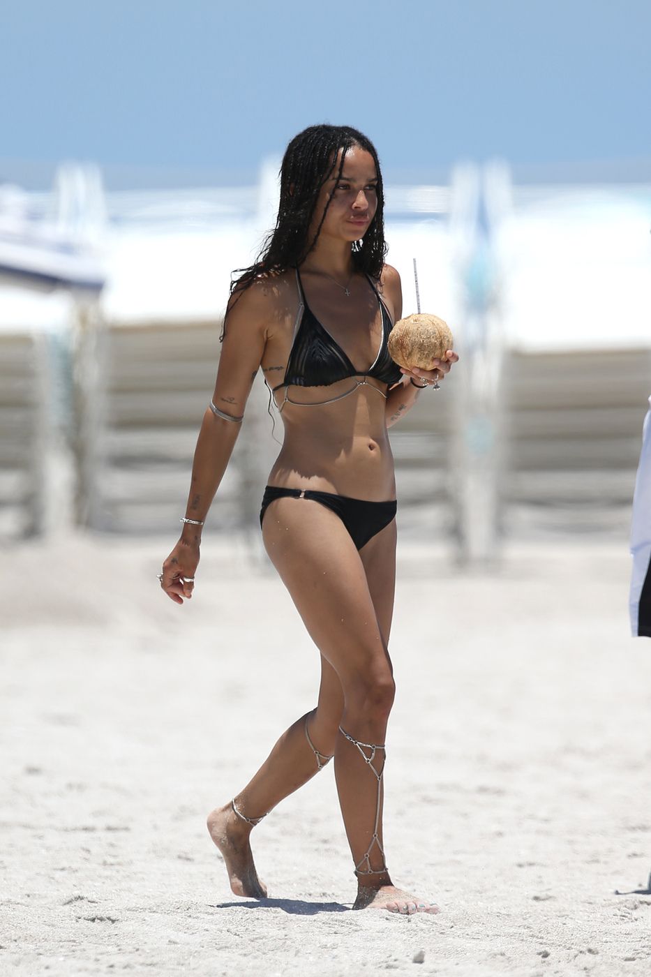 Sexy bikini pics of Zoe Kravitz #79615959