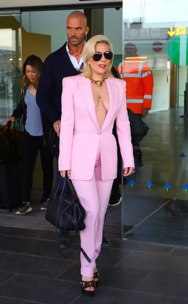 Lady gaga braless
 #79557923