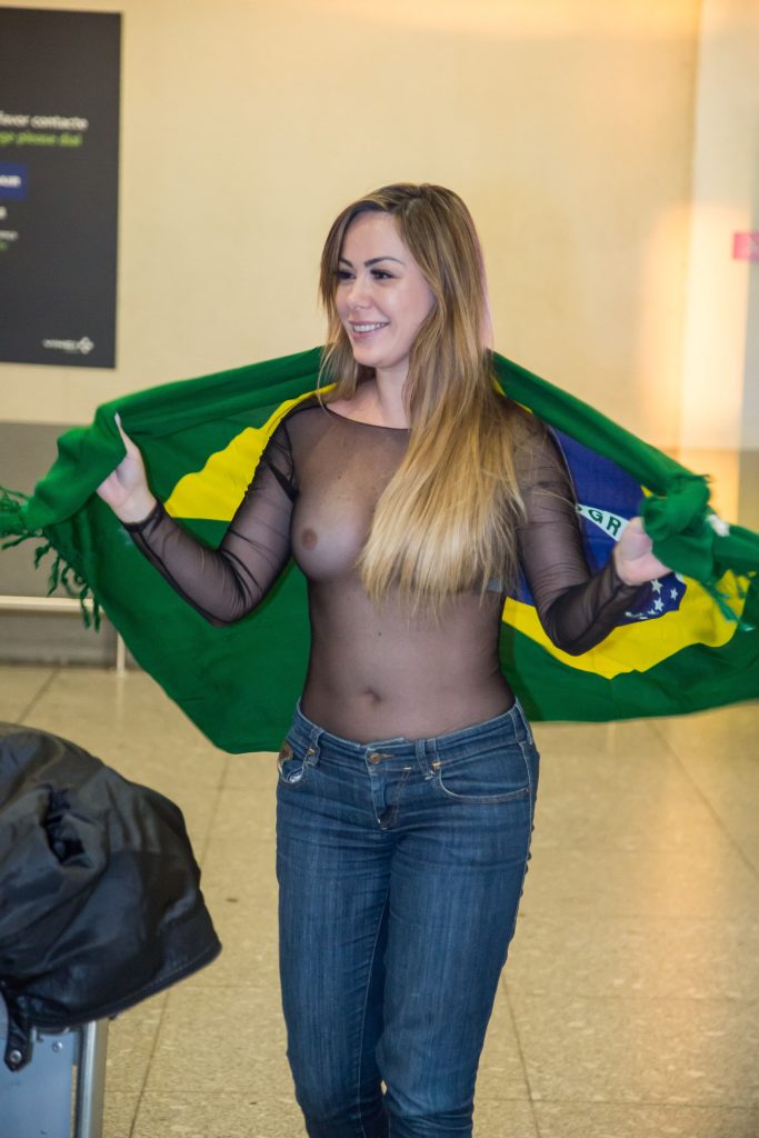 Ju Isen: Bustiest Brazilian Supporter Ever #79549785