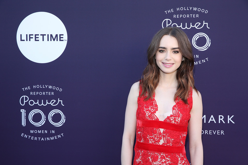 Lily Collins Cleavage #79561885