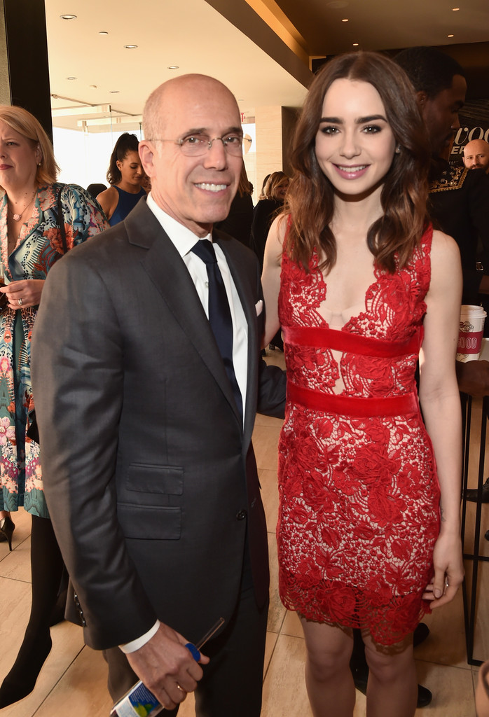 Lily Collins Cleavage #79561887