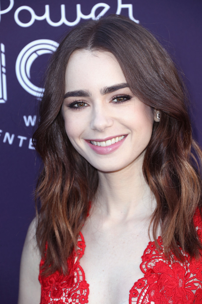 Lily Collins Cleavage #79561891
