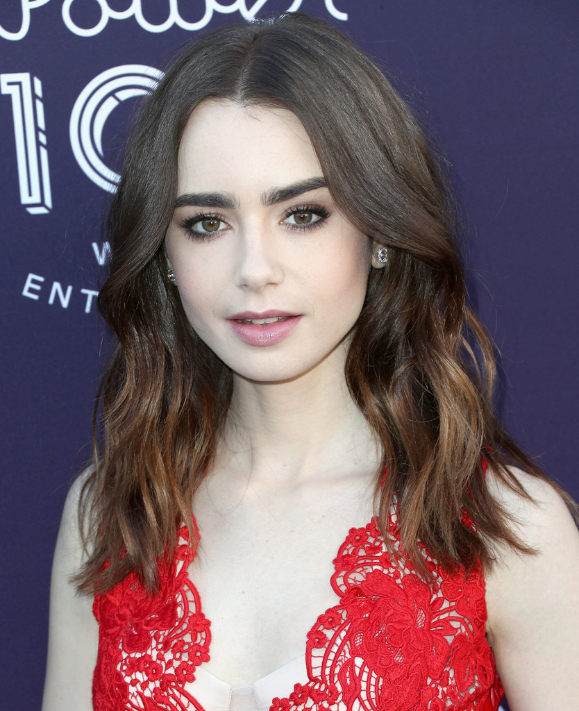 Lily Collins Cleavage #79561893