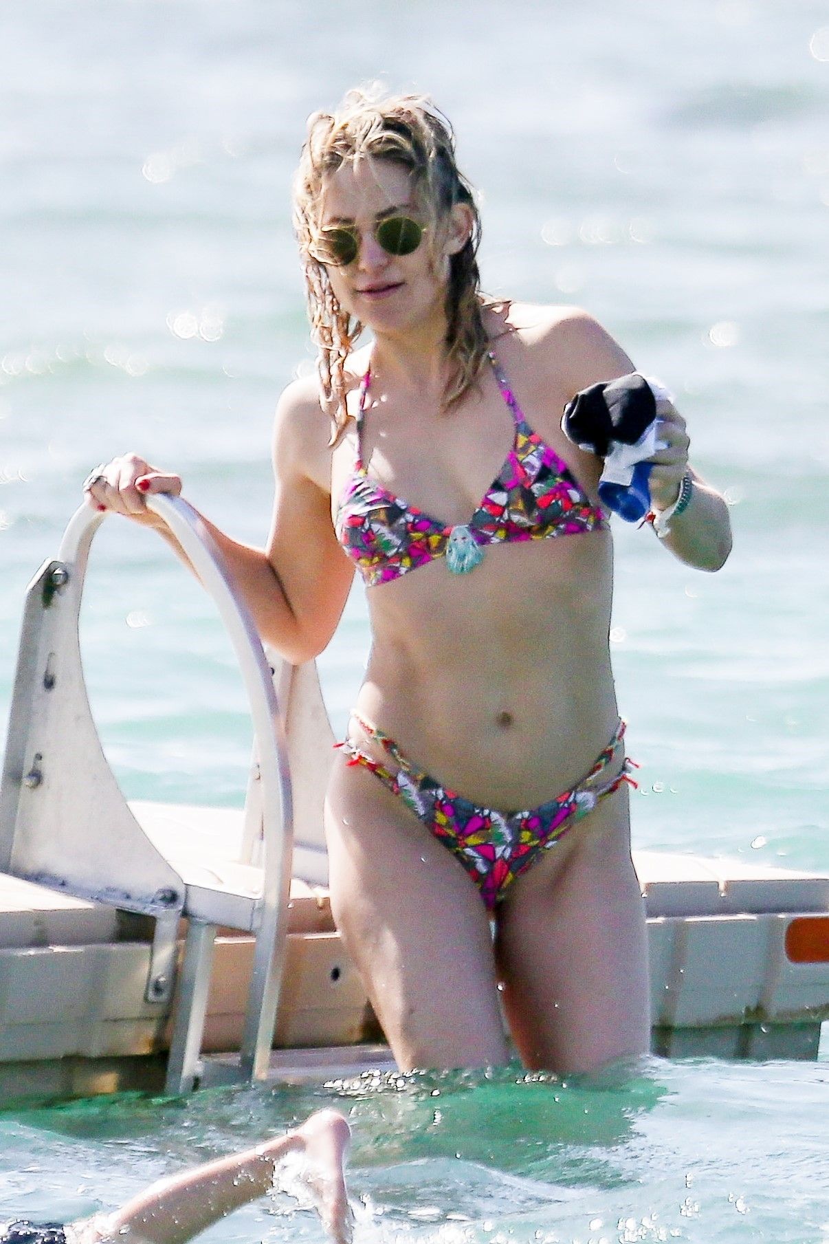 Kate Hudson Flaunts Her Toned Body On The Beach #79552858