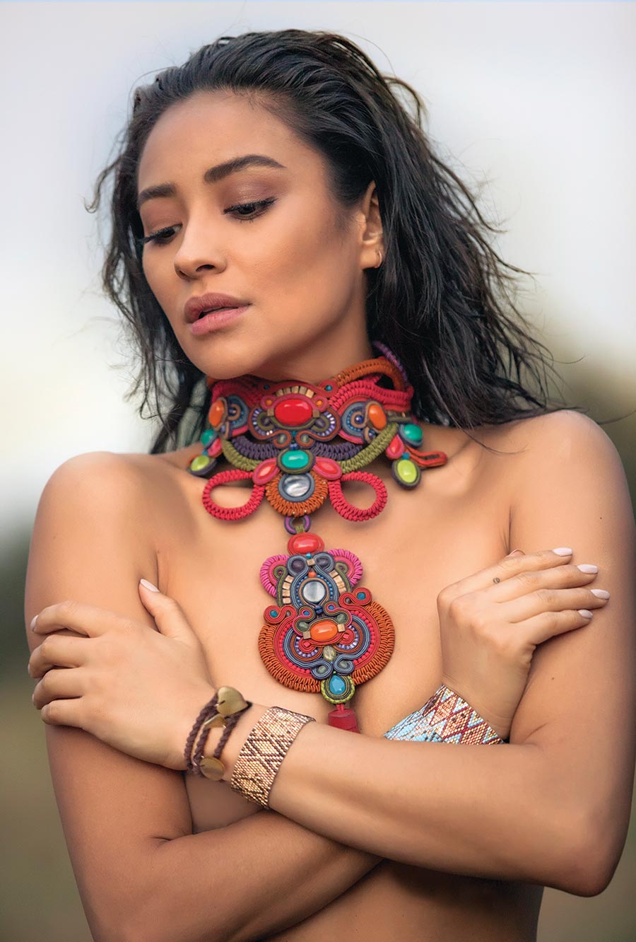 Shay Mitchell Looks Too Sexy For Safari #79593229