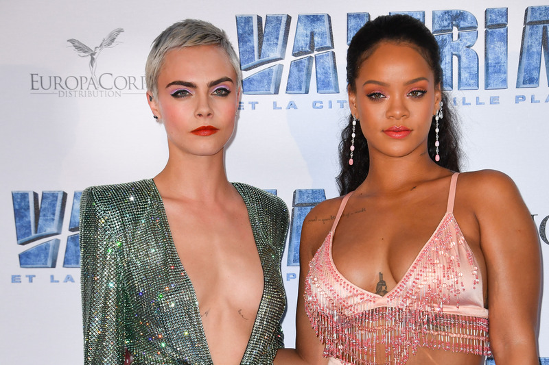 Cara delevingne & rihanna sexy
 #79619016