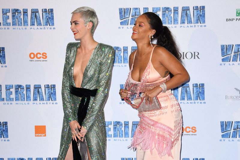 Cara delevingne & rihanna sexy
 #79619020