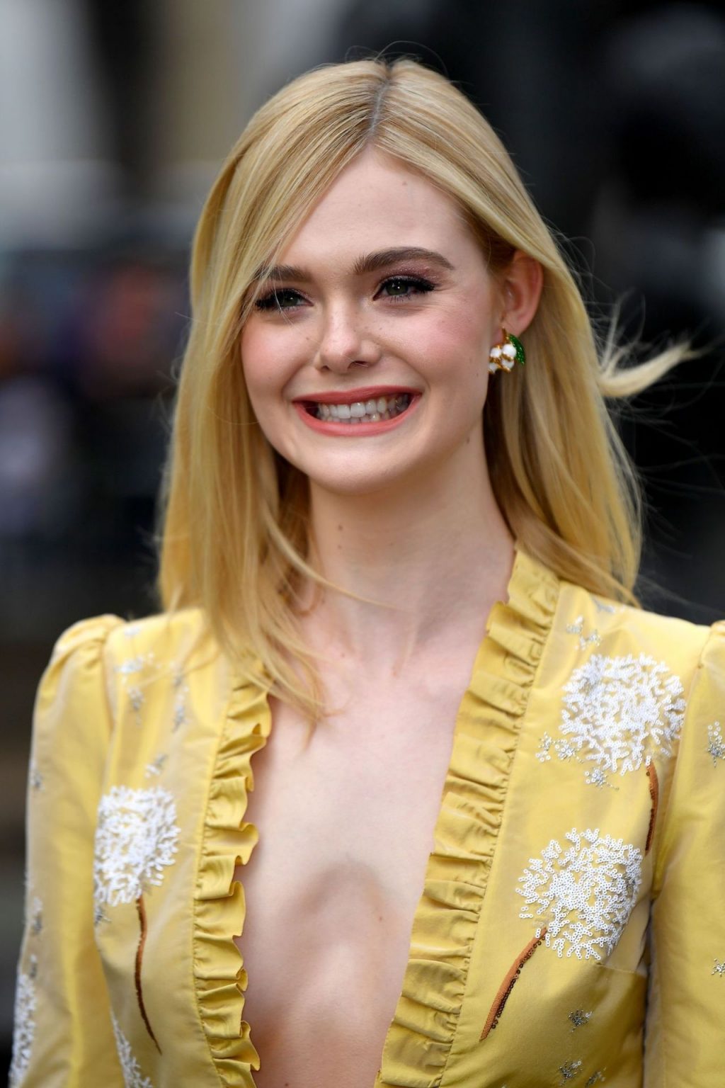 Elle Fanning Nip Slip #79528696