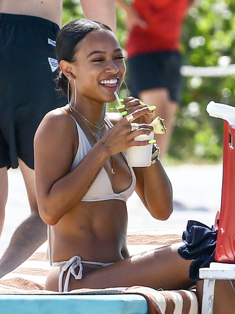 Karrueche tran sieht im Bikini umwerfend aus
 #79625366