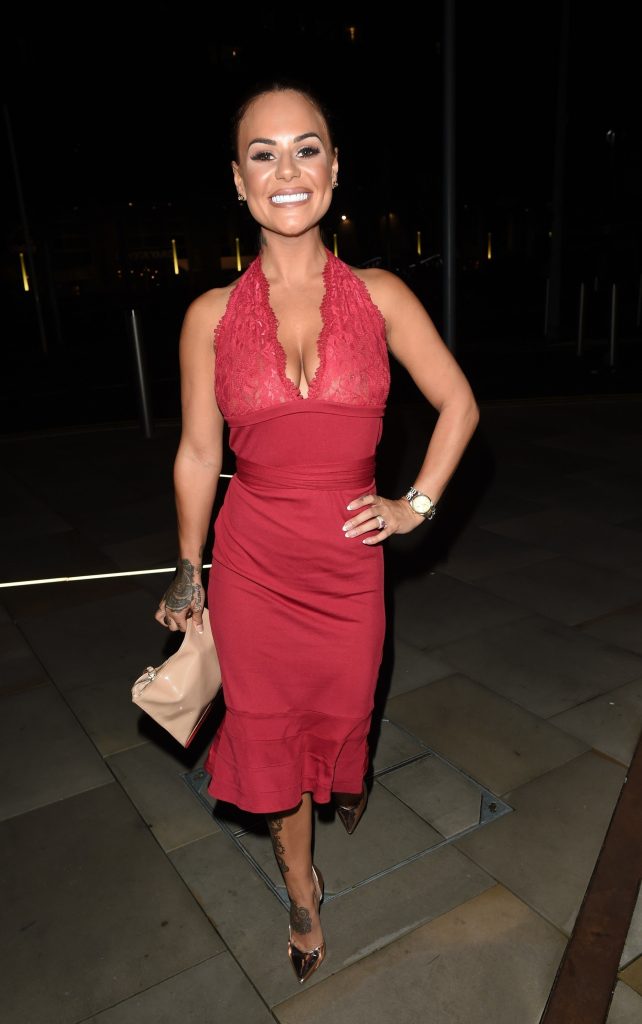 Chantelle Connelly Looks Really Great In Red #79515781