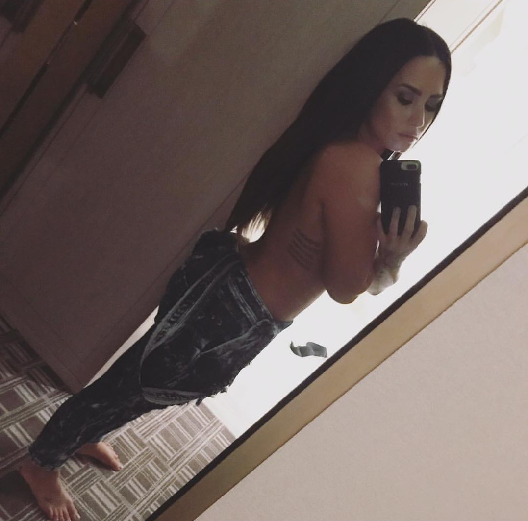 Demi Lovato Topless #79523617