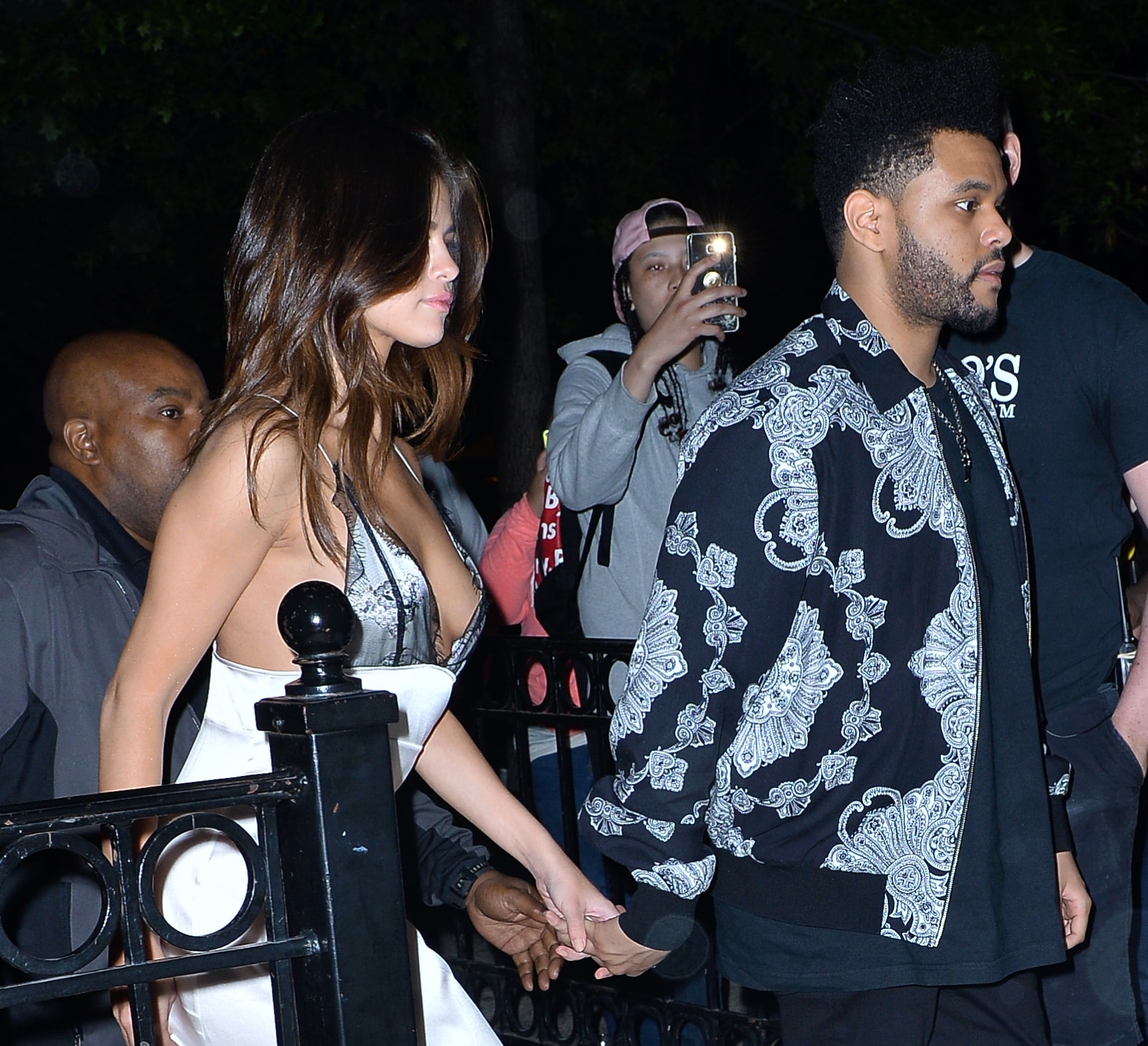 Selena Gomez Showing Some Sideboob At Night #79632479