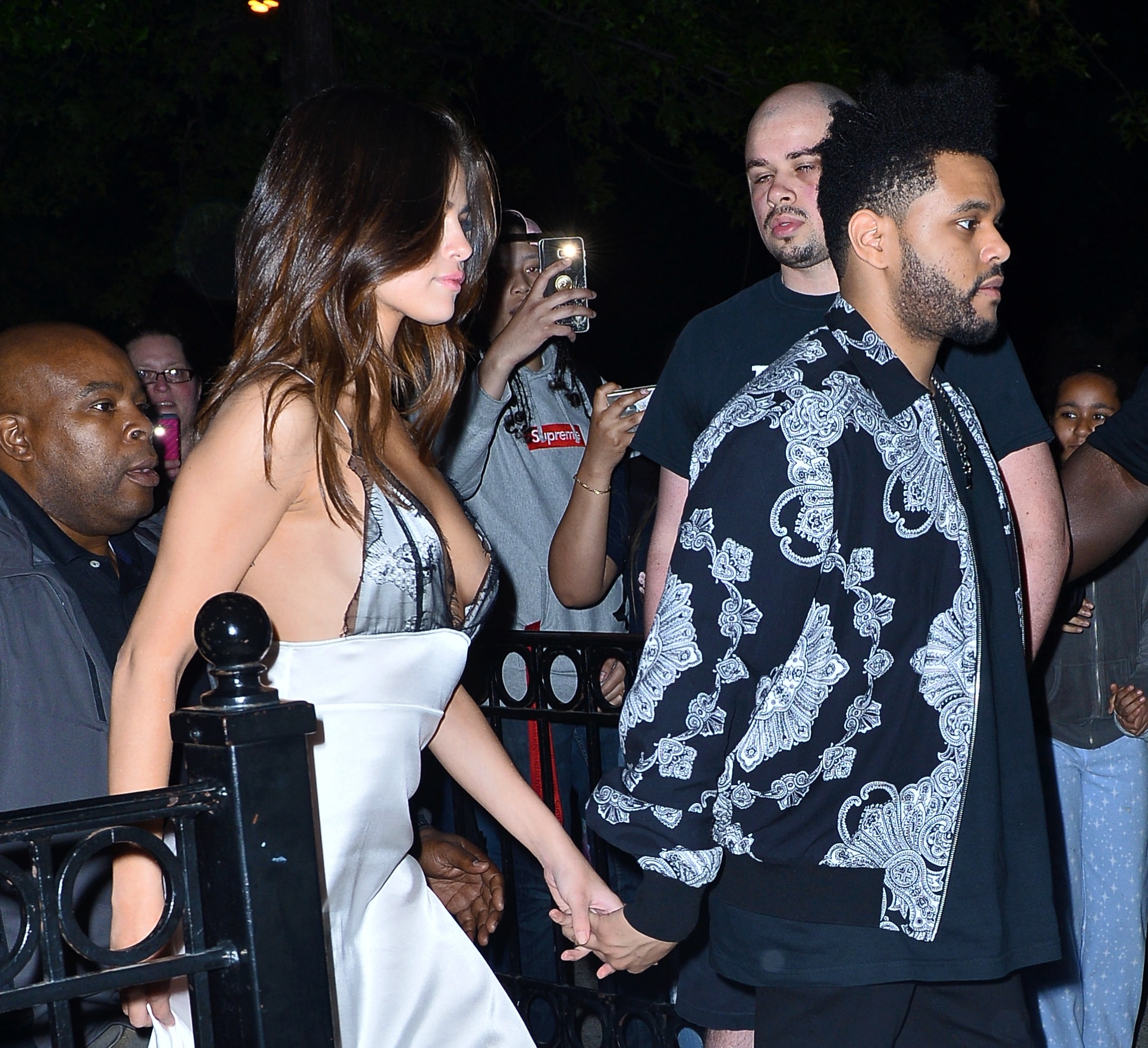 Selena Gomez Showing Some Sideboob At Night #79632480