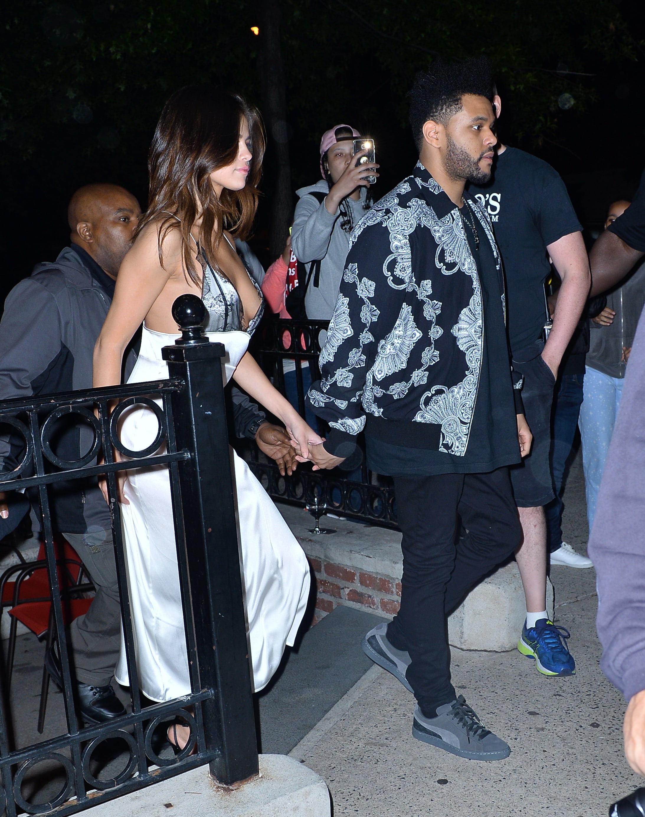 Selena Gomez Showing Some Sideboob At Night #79632481