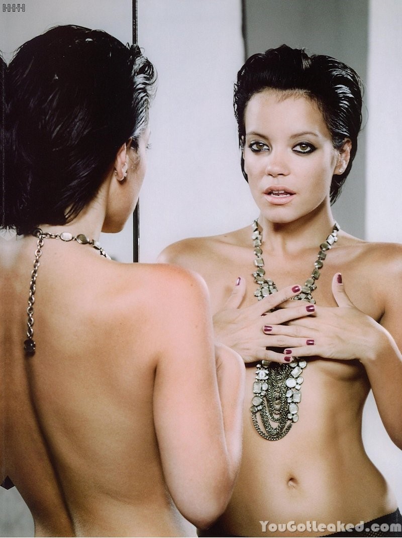 Lily Allen – Posing Topless #79561738