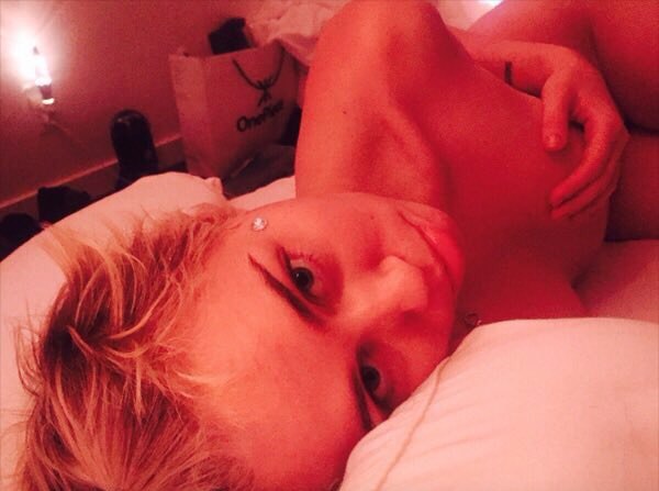 Topless pics of Miley Cyrus #79643755