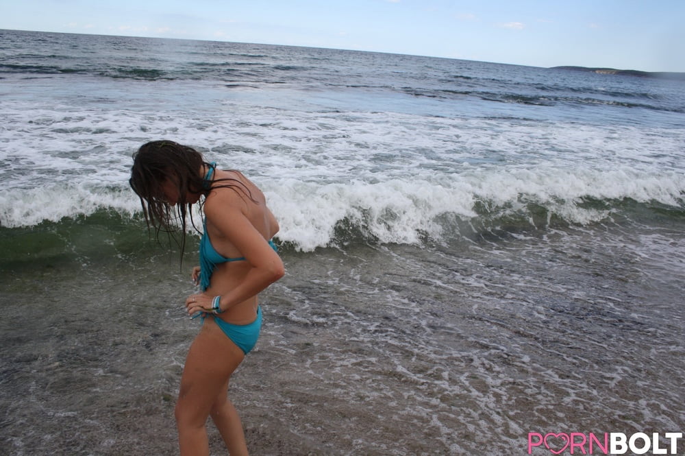Sexy Topless Beach Teens #79656373