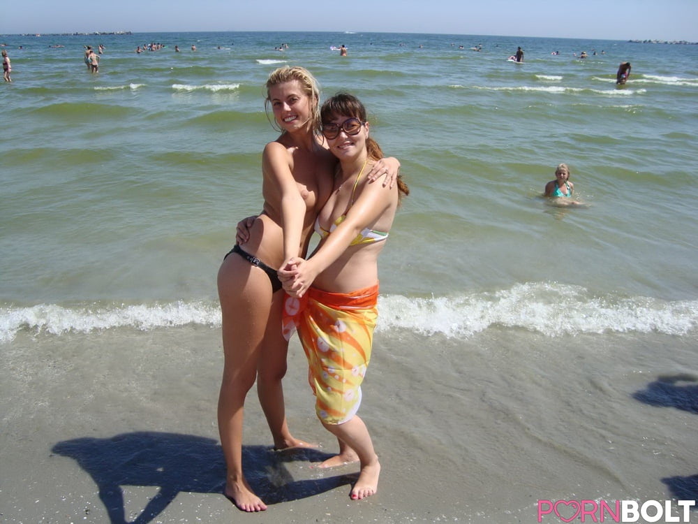Sexy Topless Beach Teens #79656446