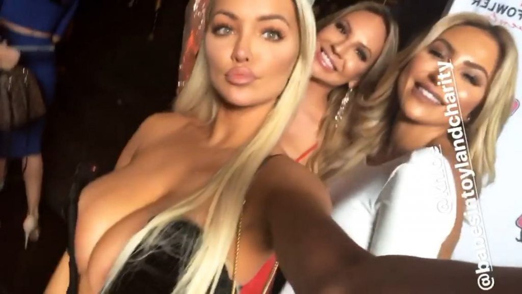 Lindsey Pelas Braless #79562822