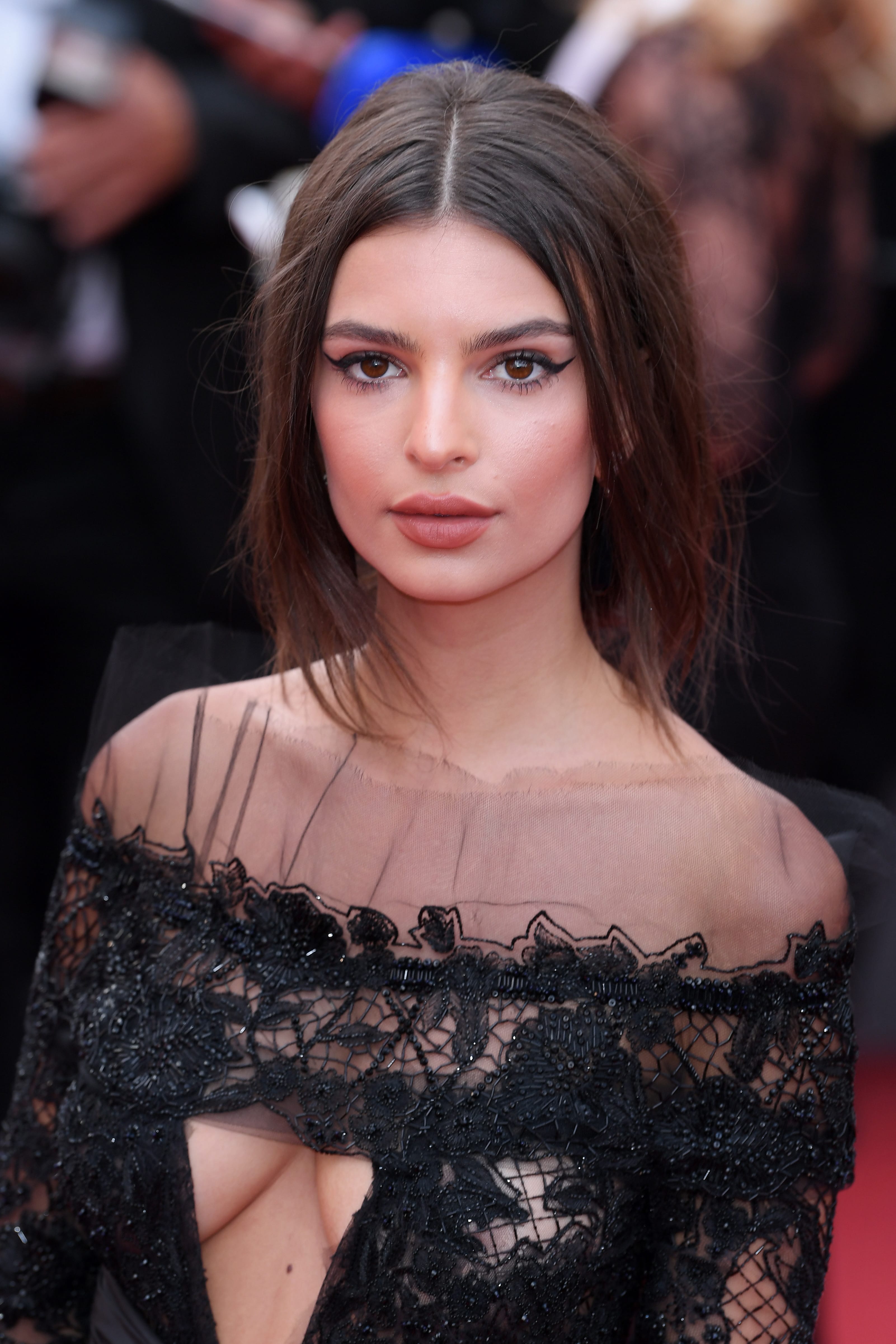 Emily Ratajkowski Makes Boob Window Dresses Stylish #79646547