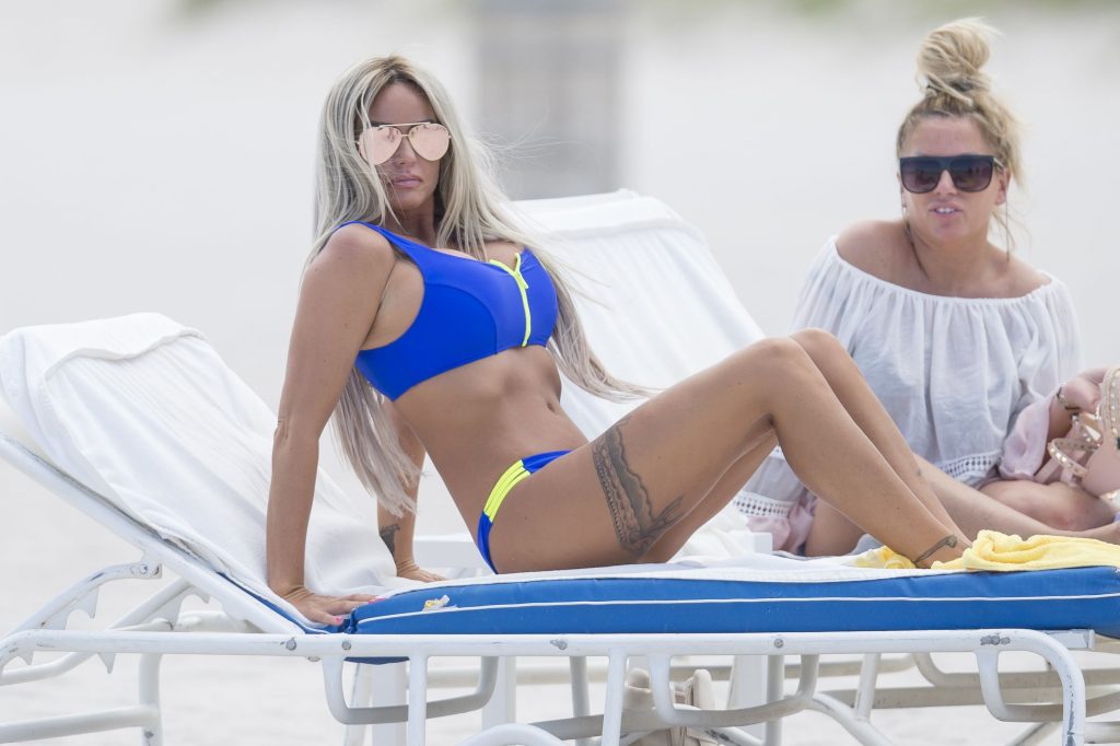 Katie Price Bikini Beach Photos #79626037